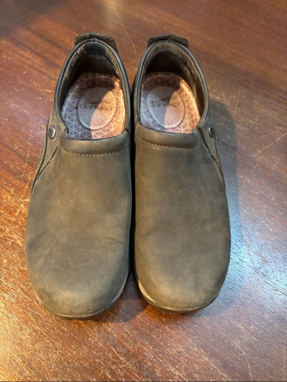 Dansko Women's Patti Brown Nubuck Clog Mules